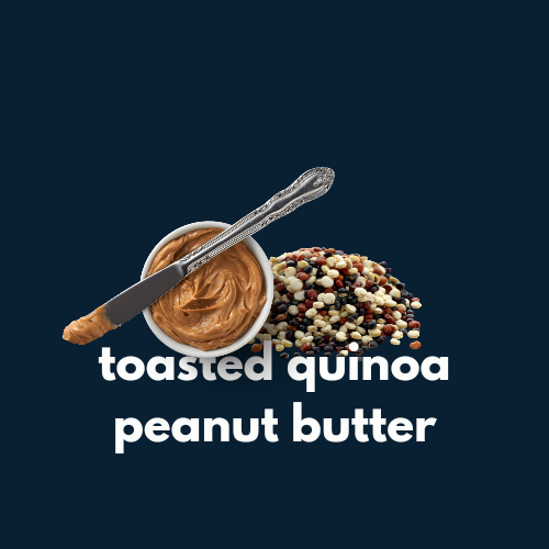 Toasted Quinoa Peanut Butter bar